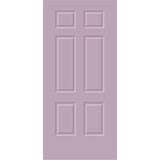 Door Decor / Door-cals - 6 panel design