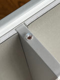 Visions 180 Memory Box fixing method shows a small, polycarboate screw securing the unbreakable cover in place.